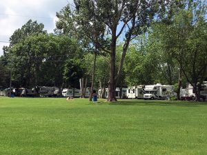 Campsites at Happy Green Acres